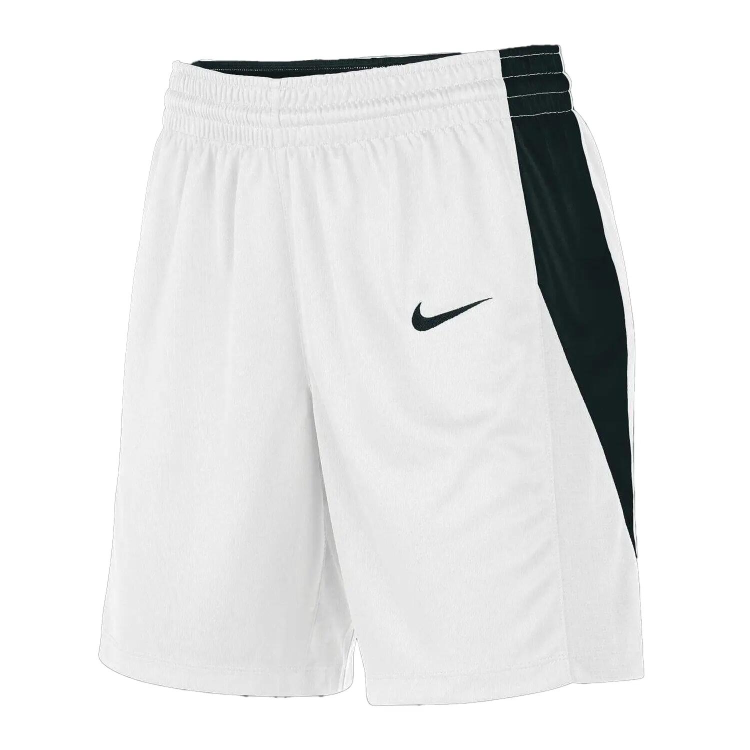 Short De Basket Femme (Blanc / Noir) 3/3