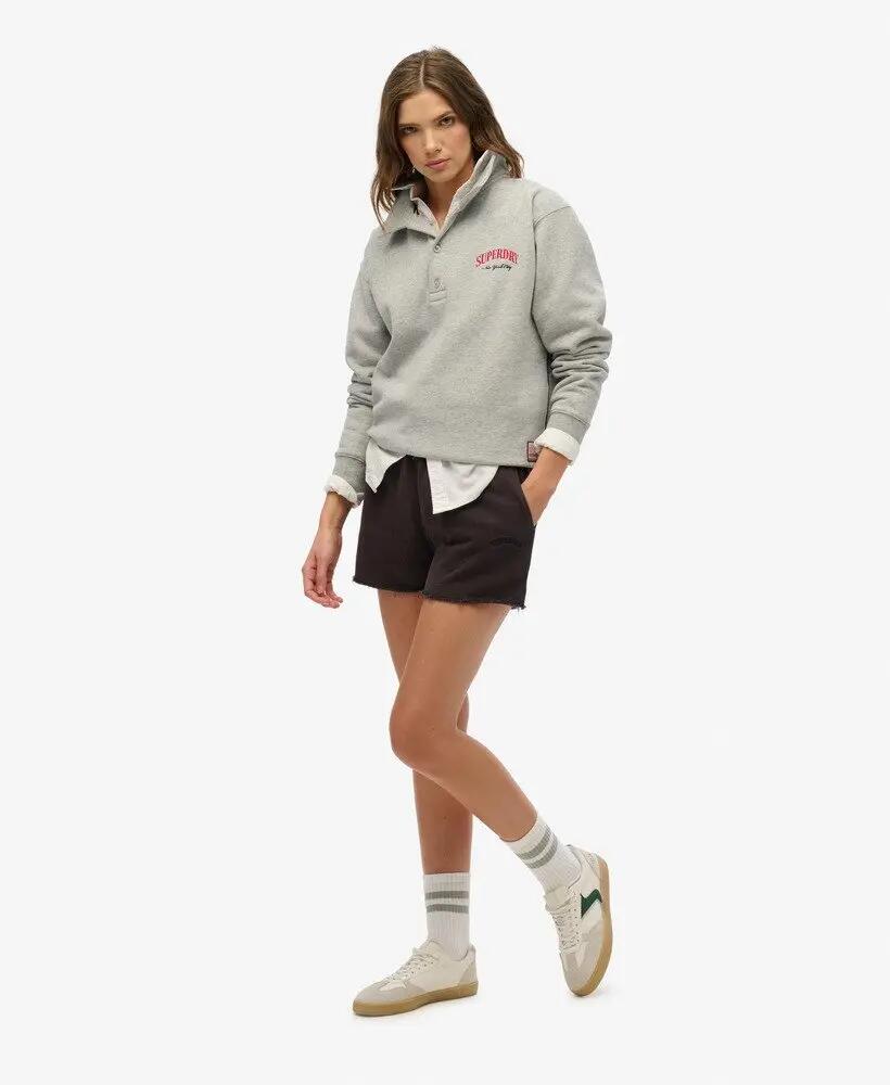 superdry Essential Logo Garment Dye Shorts – Loose Fit, Bio-Baumwolle – BISON 4/6