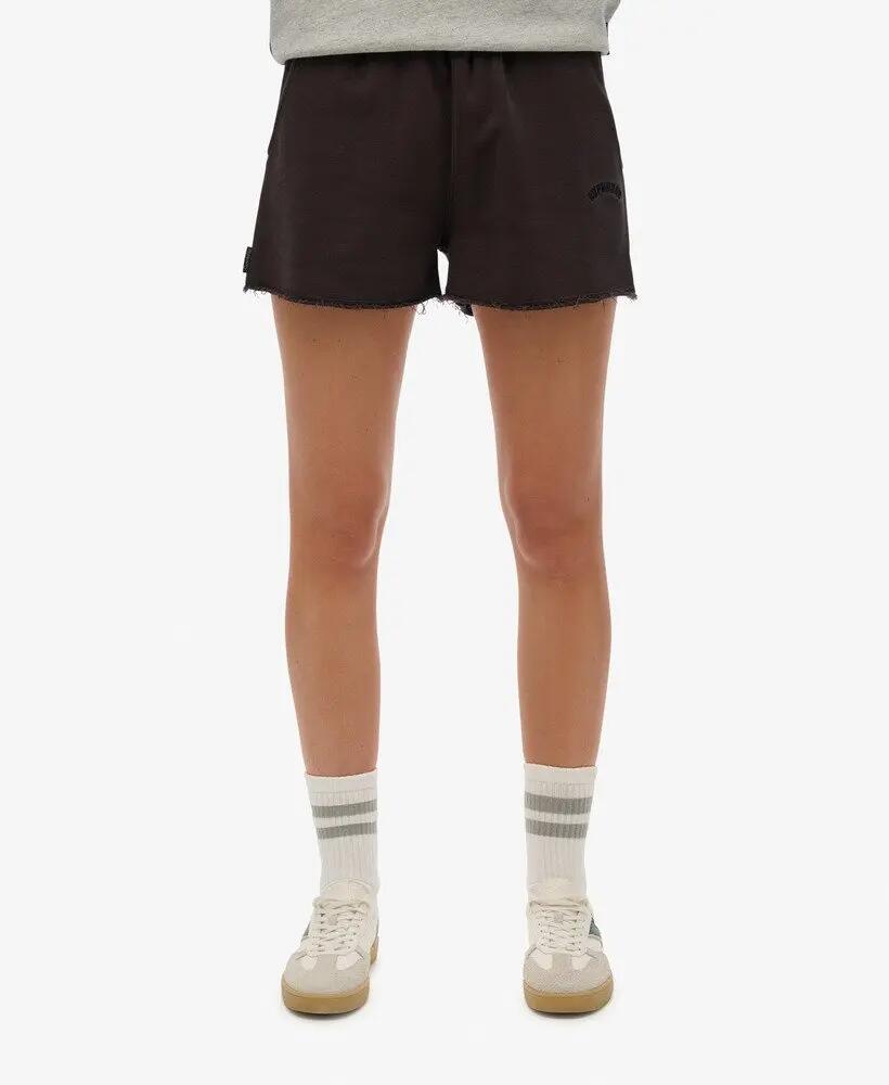 superdry Essential Logo Garment Dye Shorts – Loose Fit, Bio-Baumwolle – BISON 2/6
