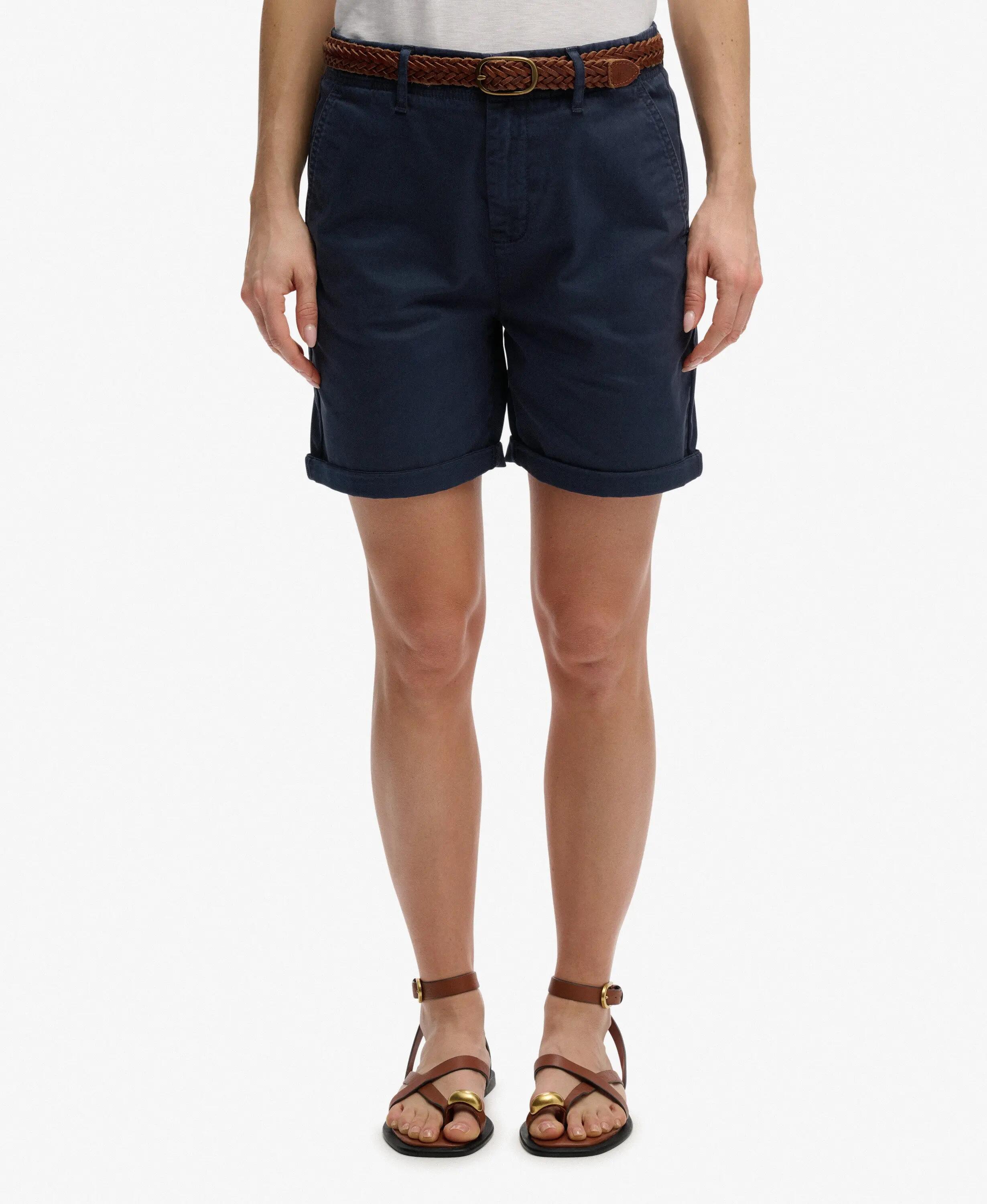 superdry Chino Shorts van katoenstretch – relaxed fit 3/7
