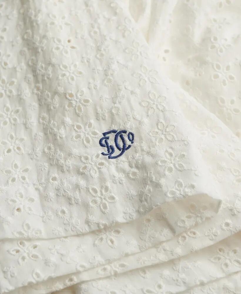 superdry Vestido mini Cami Broderie em algodão 7/7
