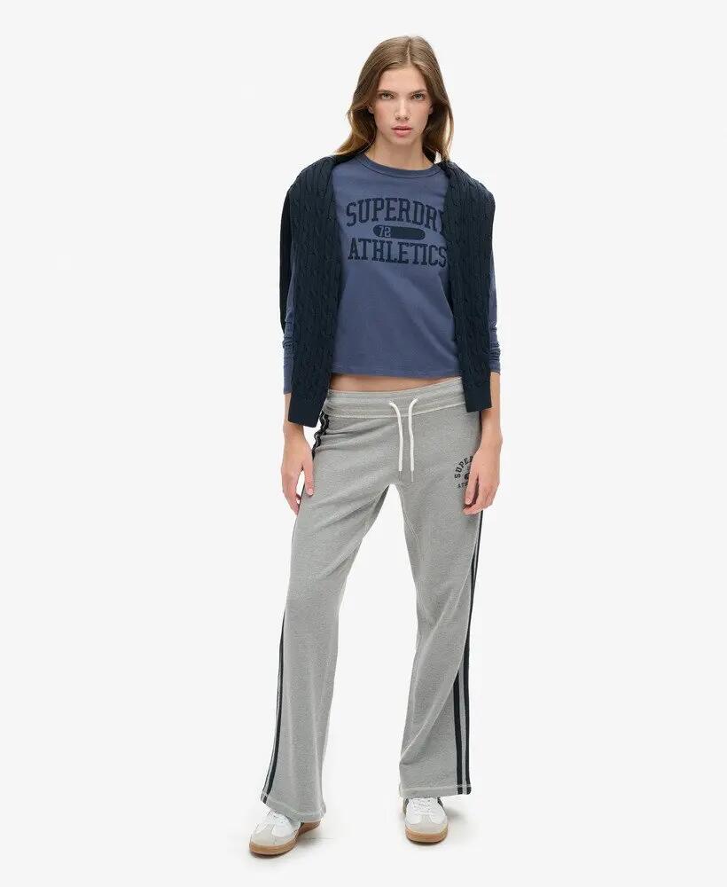 superdry Jogger Flare Athletic Stripe da Donna 1/6