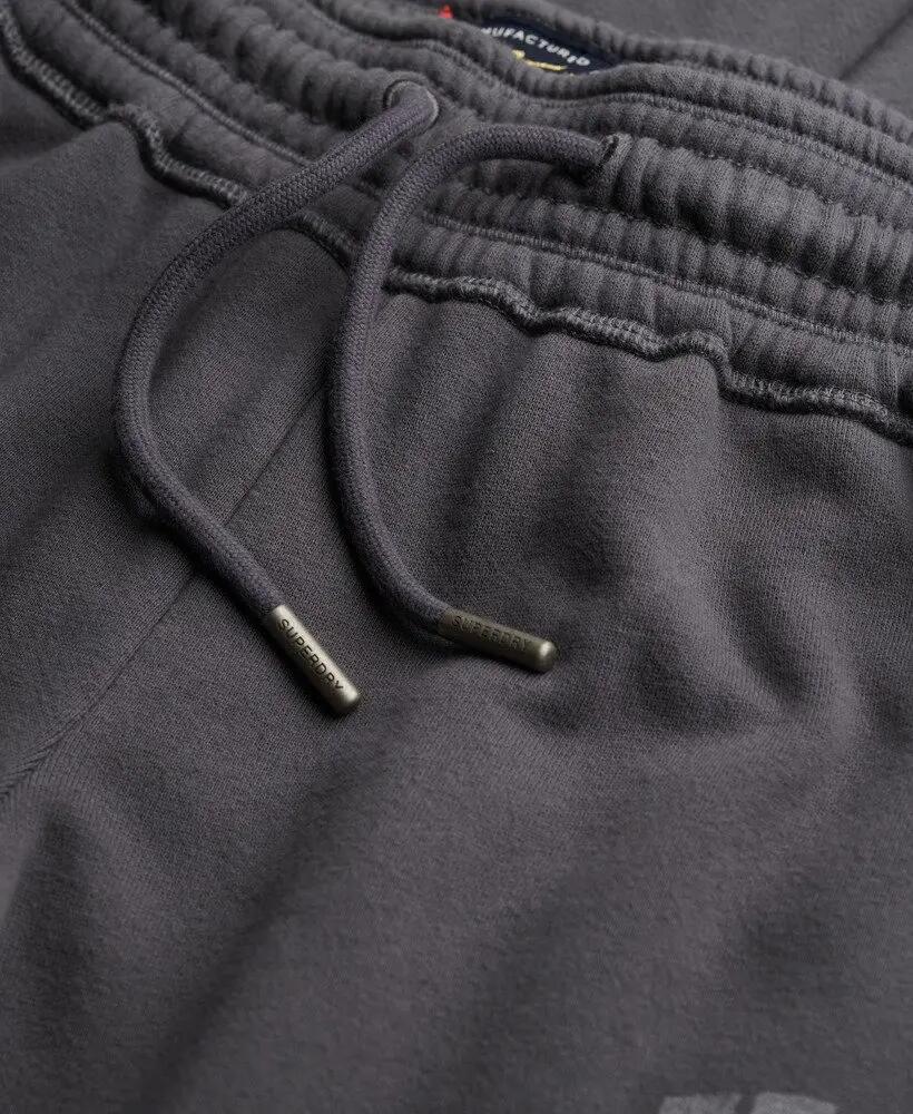 superdry Jogger Flare con Stampa Atletica — Slim Fit – CHARCOAL 7/7
