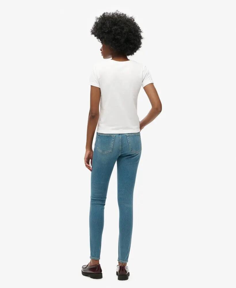 Női magas derekú skinny farmer 5/6