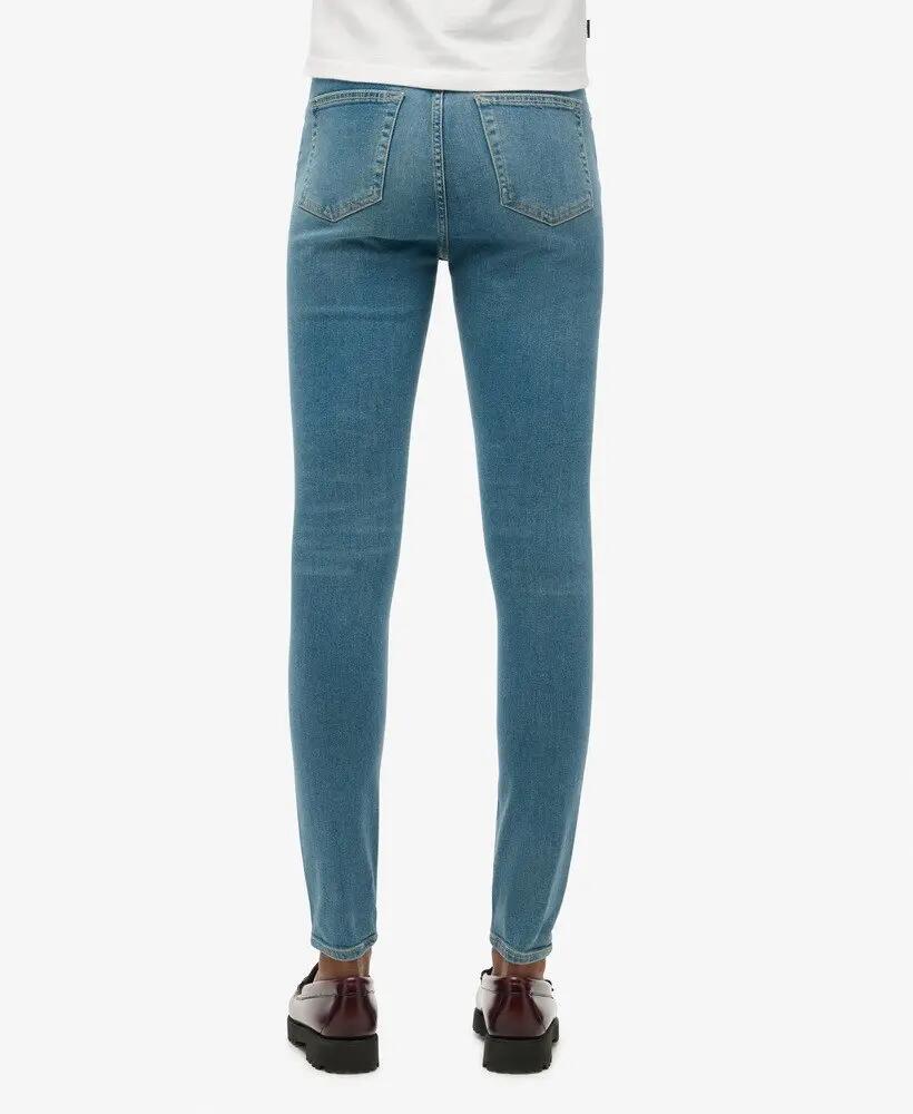 Női magas derekú skinny farmer 4/6