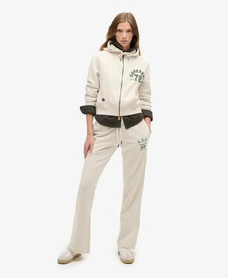 Superdry low rise flare joggers van katoen – essential comfort