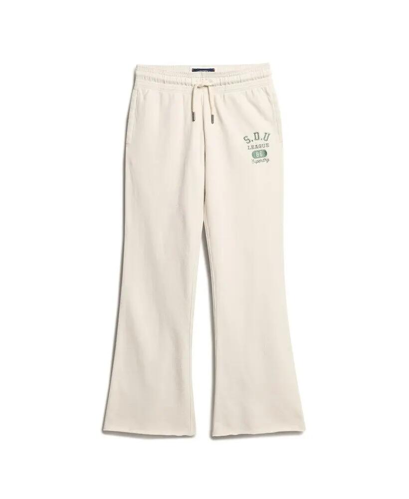 superdry Spodnie joggers flare z niskim stanem 100% bawełna 6/6