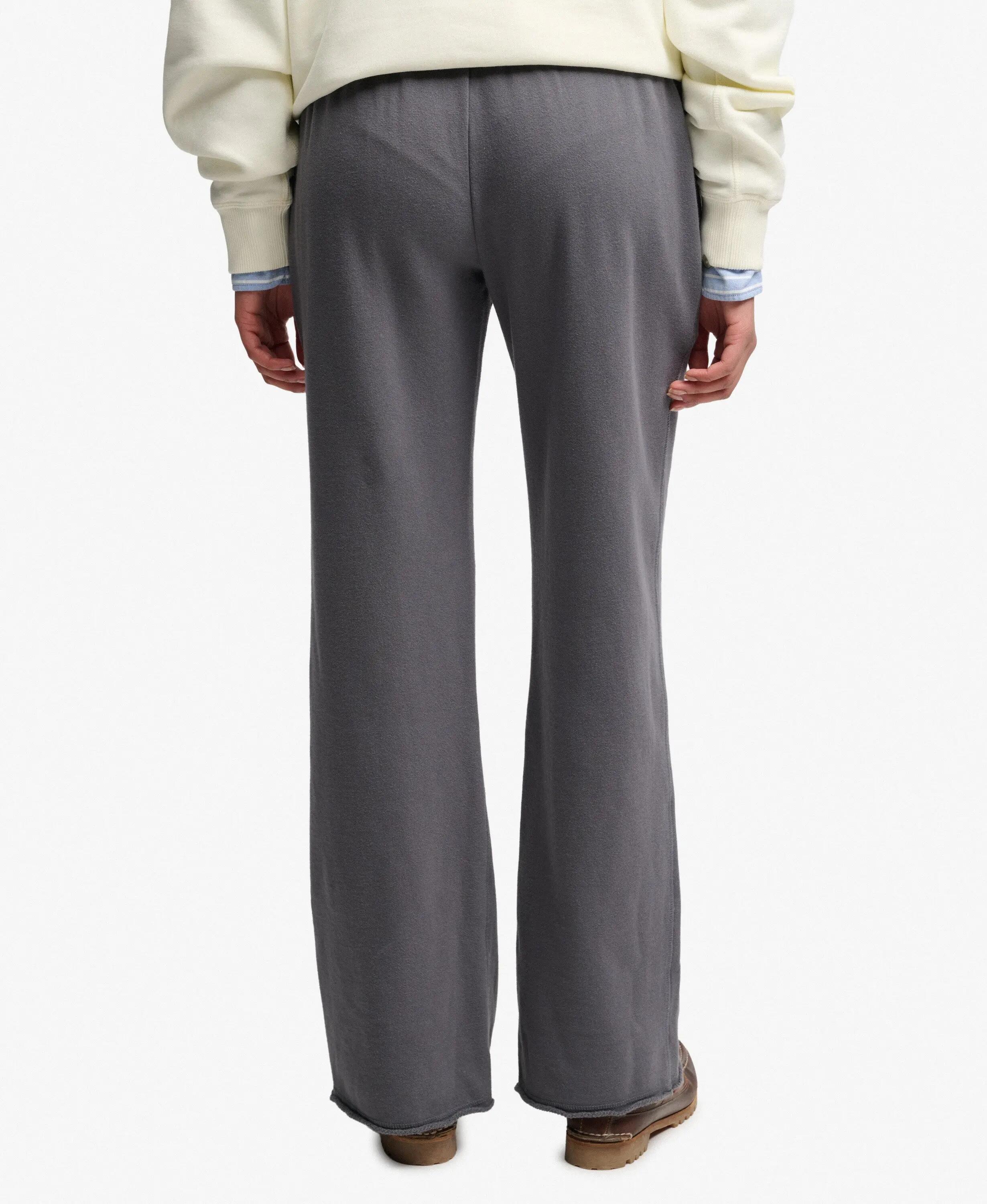 superdry Jogger Flare con Stampa Atletica — Slim Fit – CHARCOAL 5/7