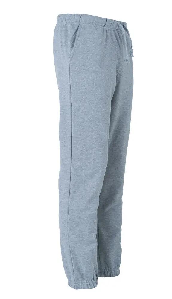 clique Basic Pants Junior - Calças de felpa cinza mesclado 4/4
