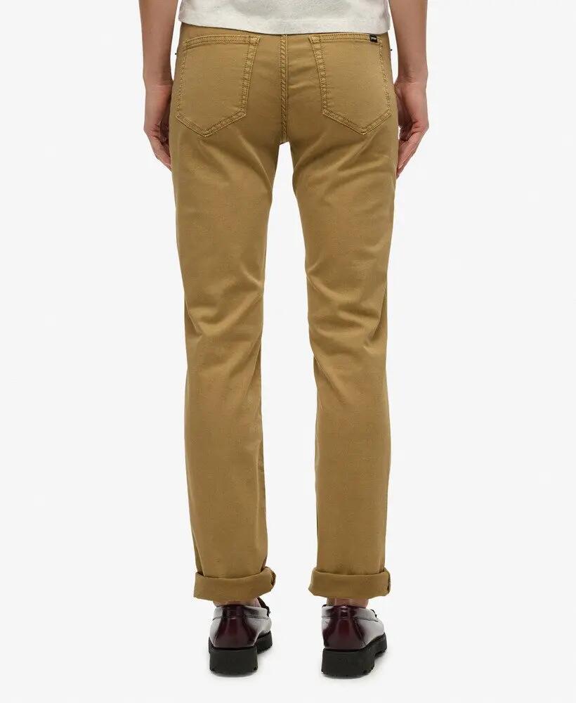 Szatén slim nadrág, közép derék, női Superdry 5/7