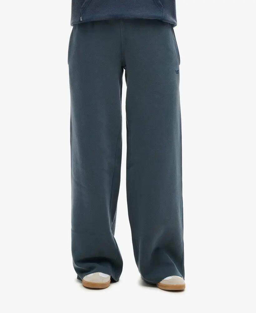 superdry Wash Straight Joggers em algodão escovado 3/7