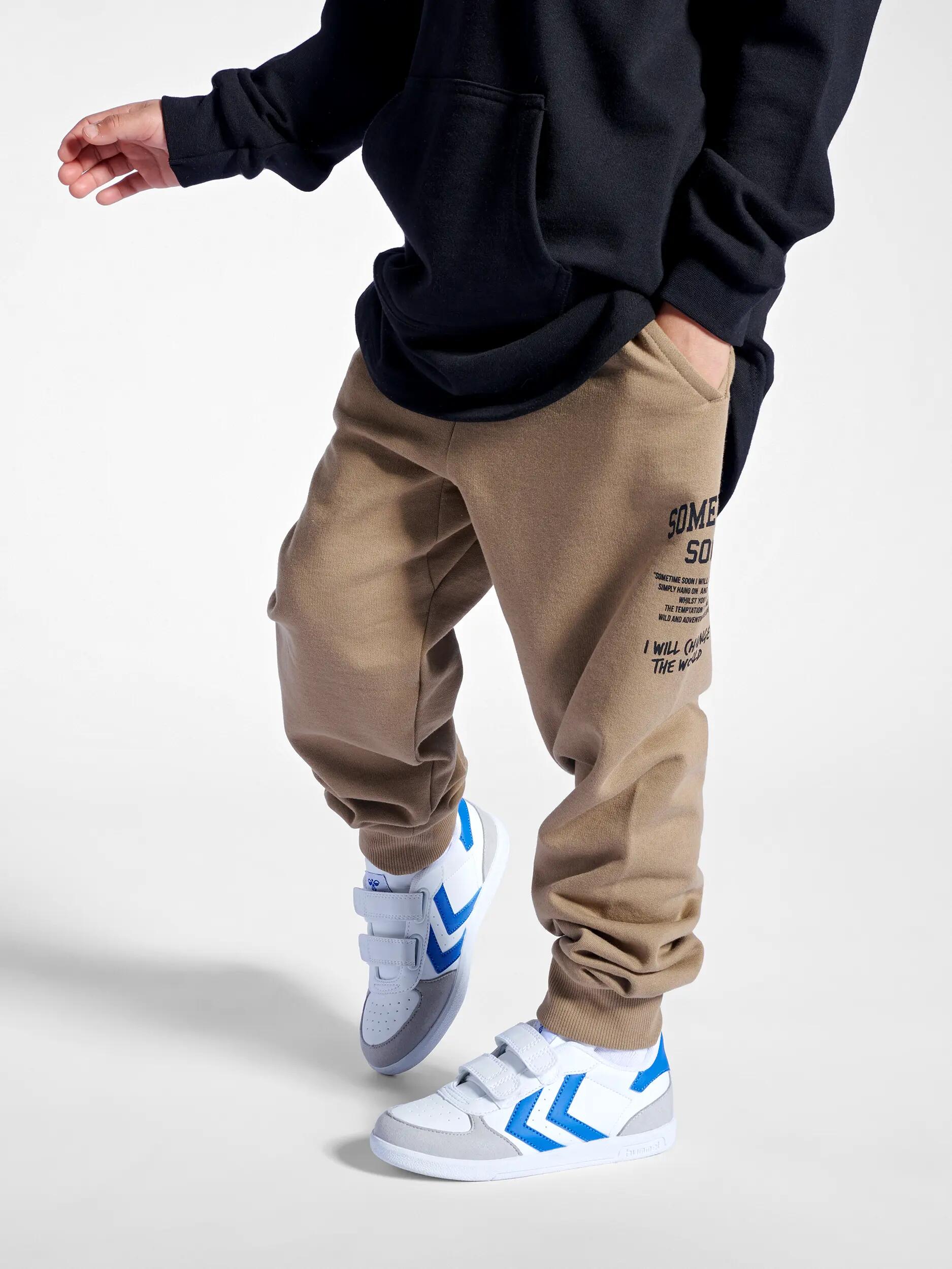 hummel stmDIMAS PANTS — pantaloni jogging in cotone biologico 4/5