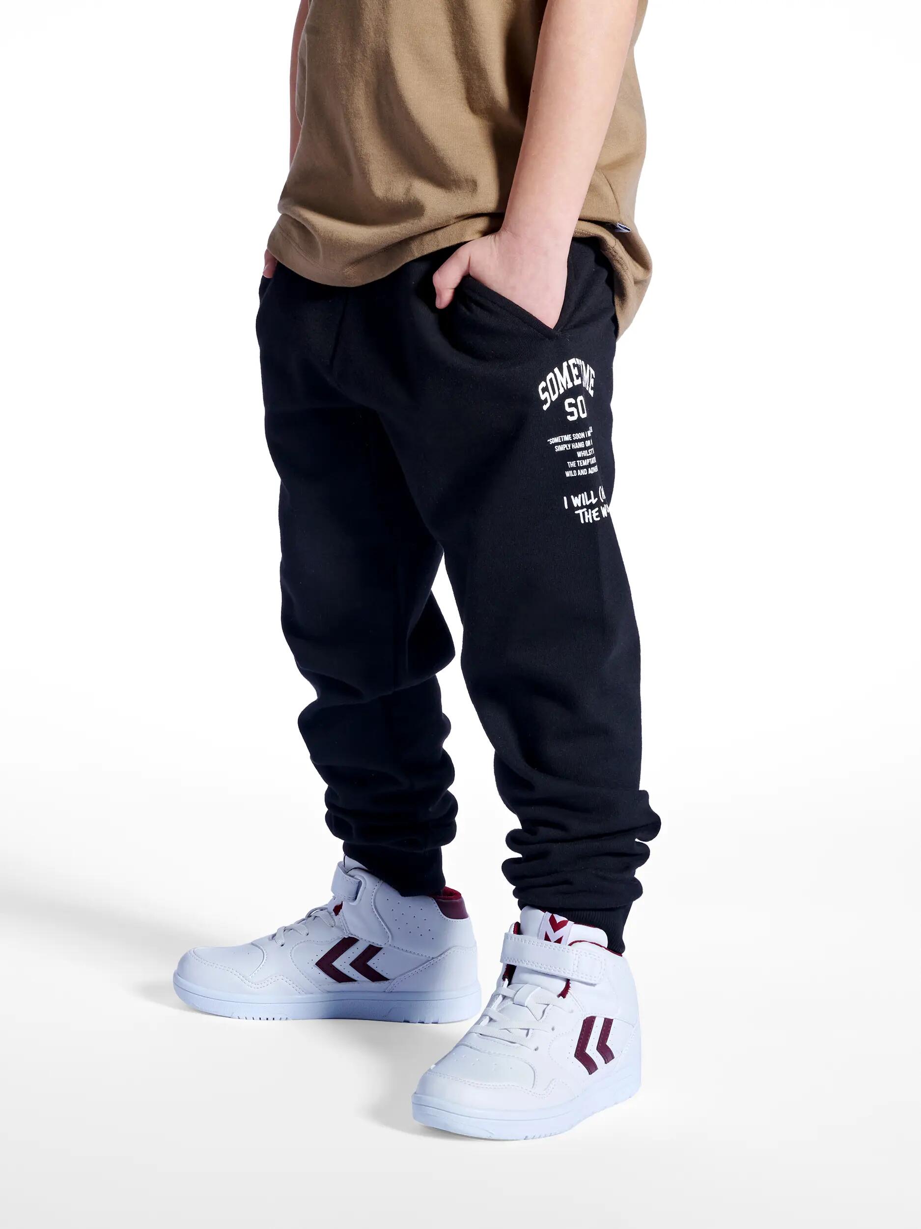hummel stmDIMAS PANTS — pantaloni jogger ampi in cotone biologico 3/5