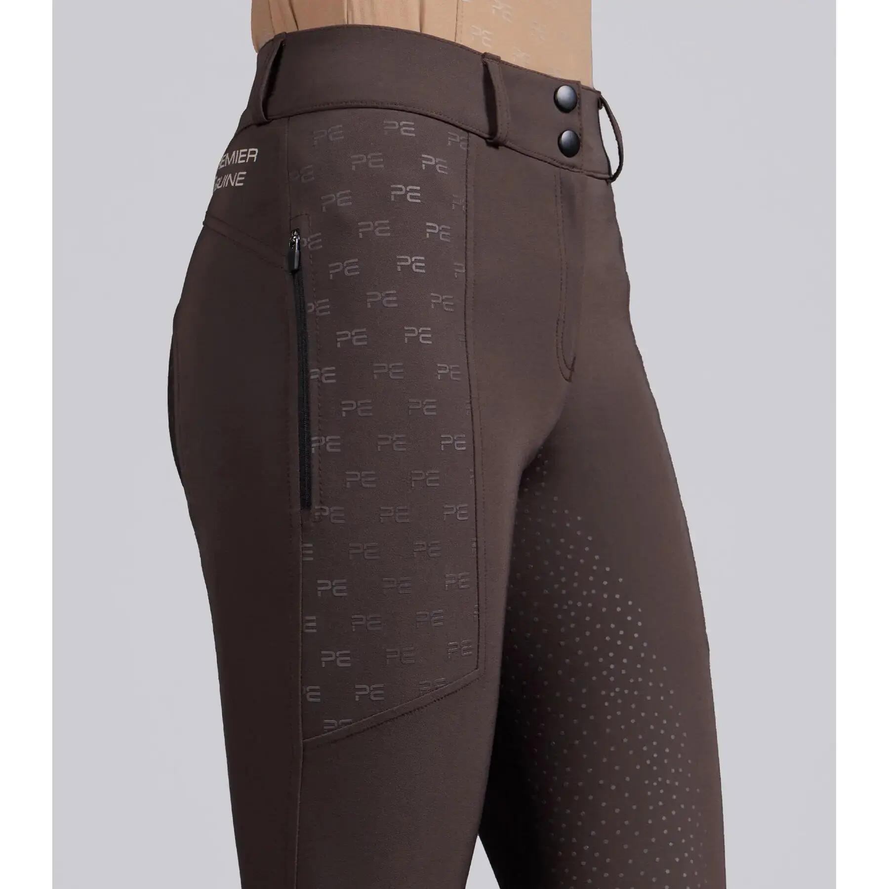Pantaloni da equitazione full grip Premier Equine Valerius 3/5