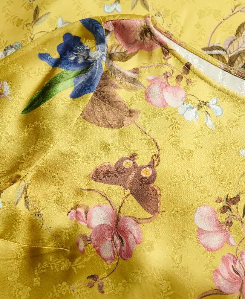 superdry Robe courte à manches évasées en jacquard 7/7