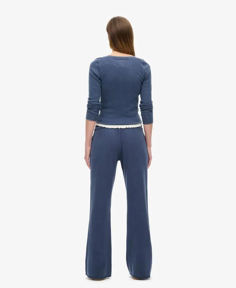 superdry Joggers flare a vita bassa in cotone – Essential Comfort 3/7