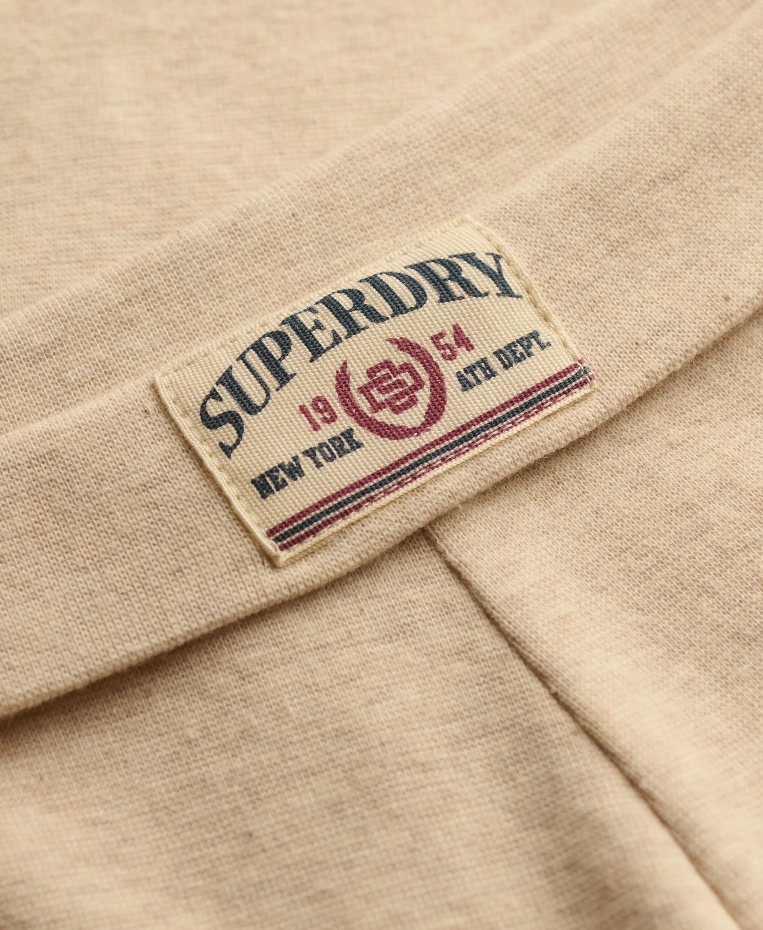 superdry Calças Jogger Athletic Essentials com cós dobrável — Slim Fit 6/7