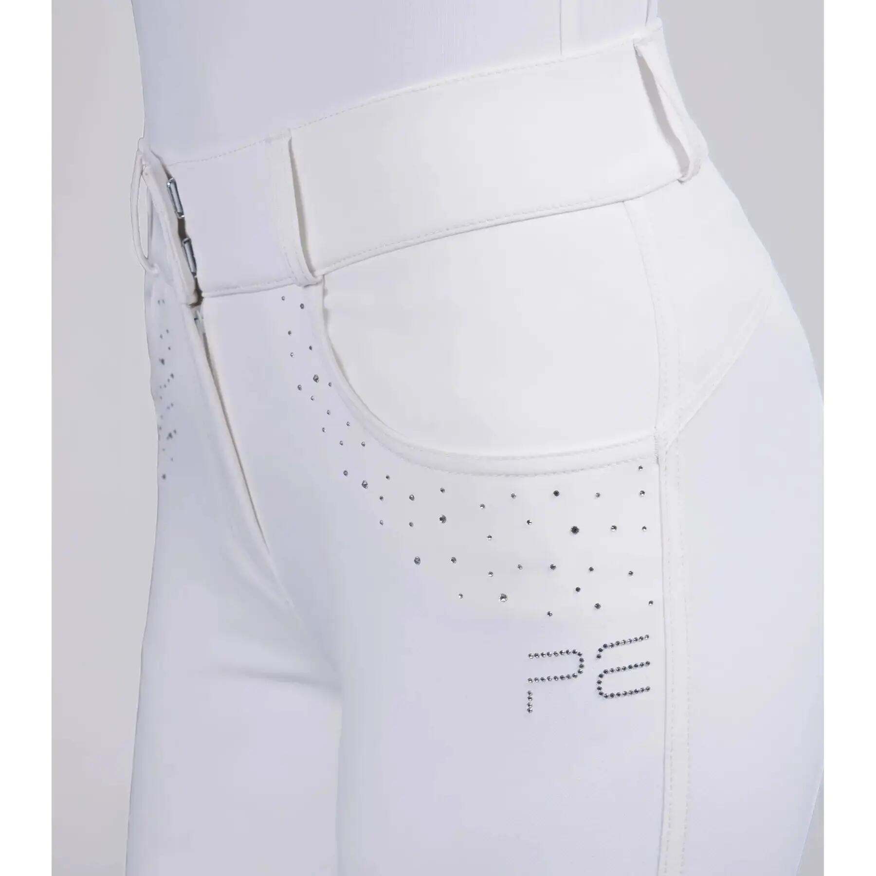 Pantaloni da concorso full zip Premier Equine Cristalli 4/6