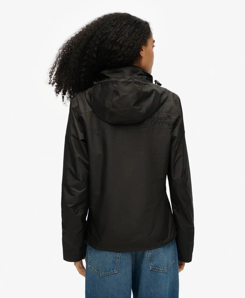 superdry Giacca Windbreaker con Cappuccio - Slim Fit, 100% Poliestere Riciclato 5/6