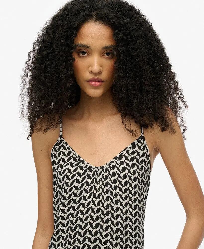 superdry Vestido Cami Maxi em renda - Corte loose 2/5