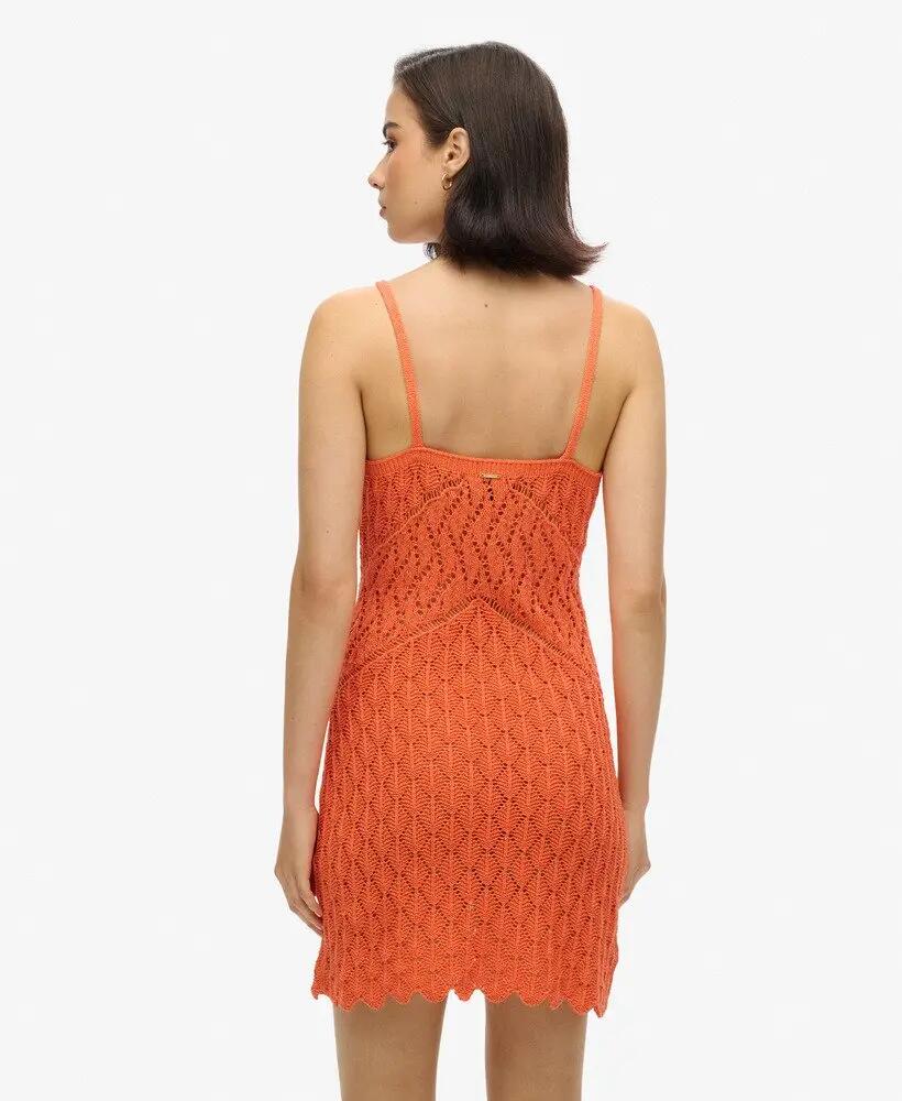 superdry Vestido mini de crochet - Crochet Cami Mini Dress 4/7