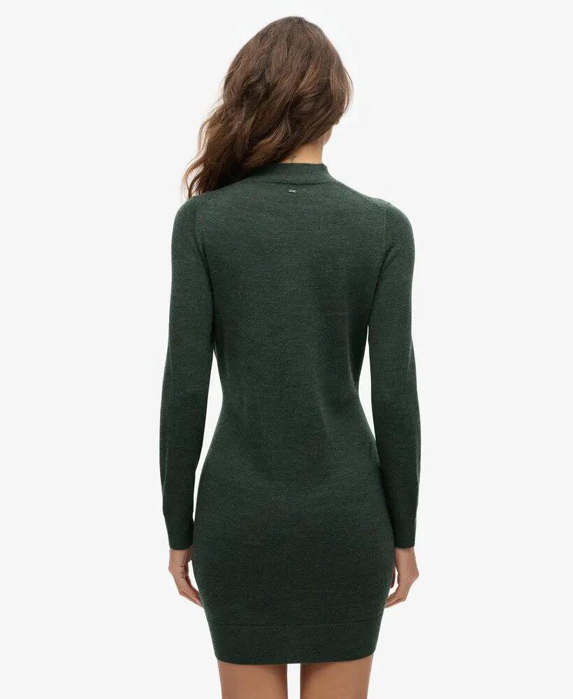 superdry Vestido Merino Knit em 100% lã merino 5/7