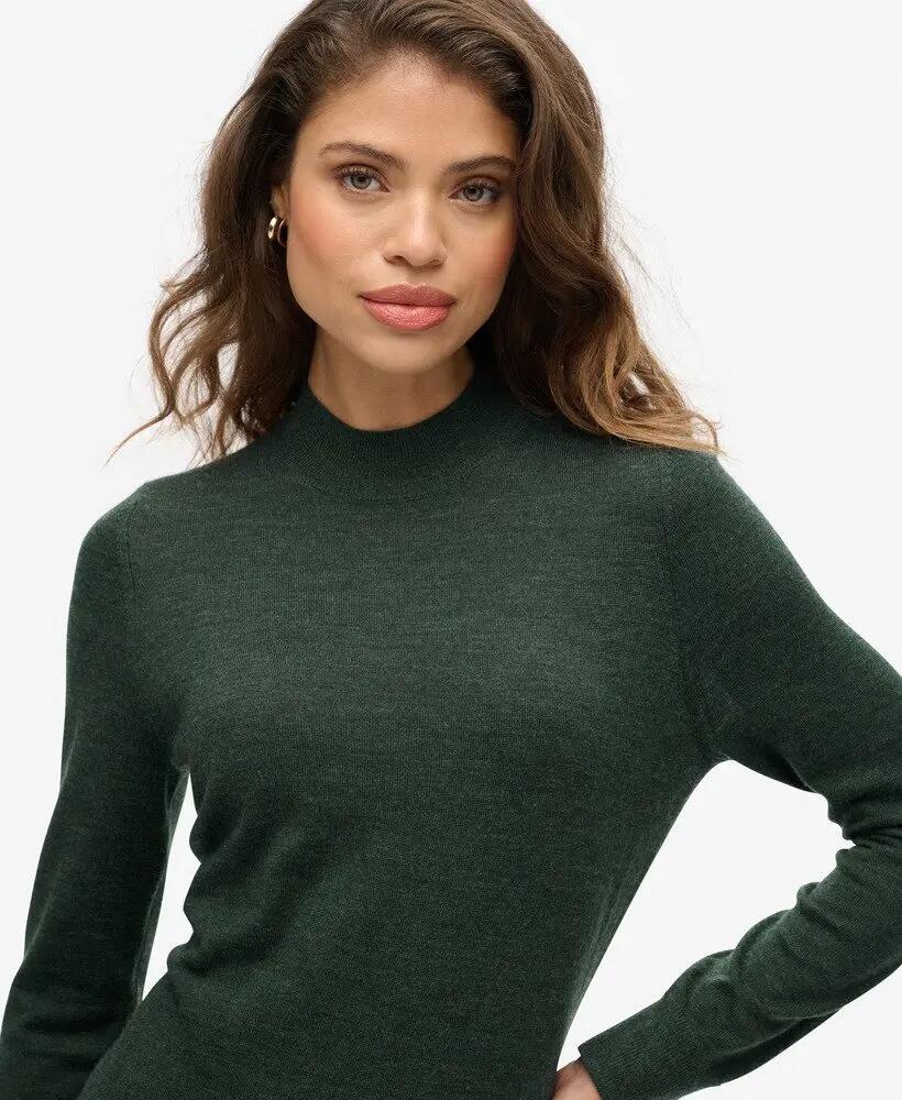 superdry Vestido Merino Knit em 100% lã merino 3/7