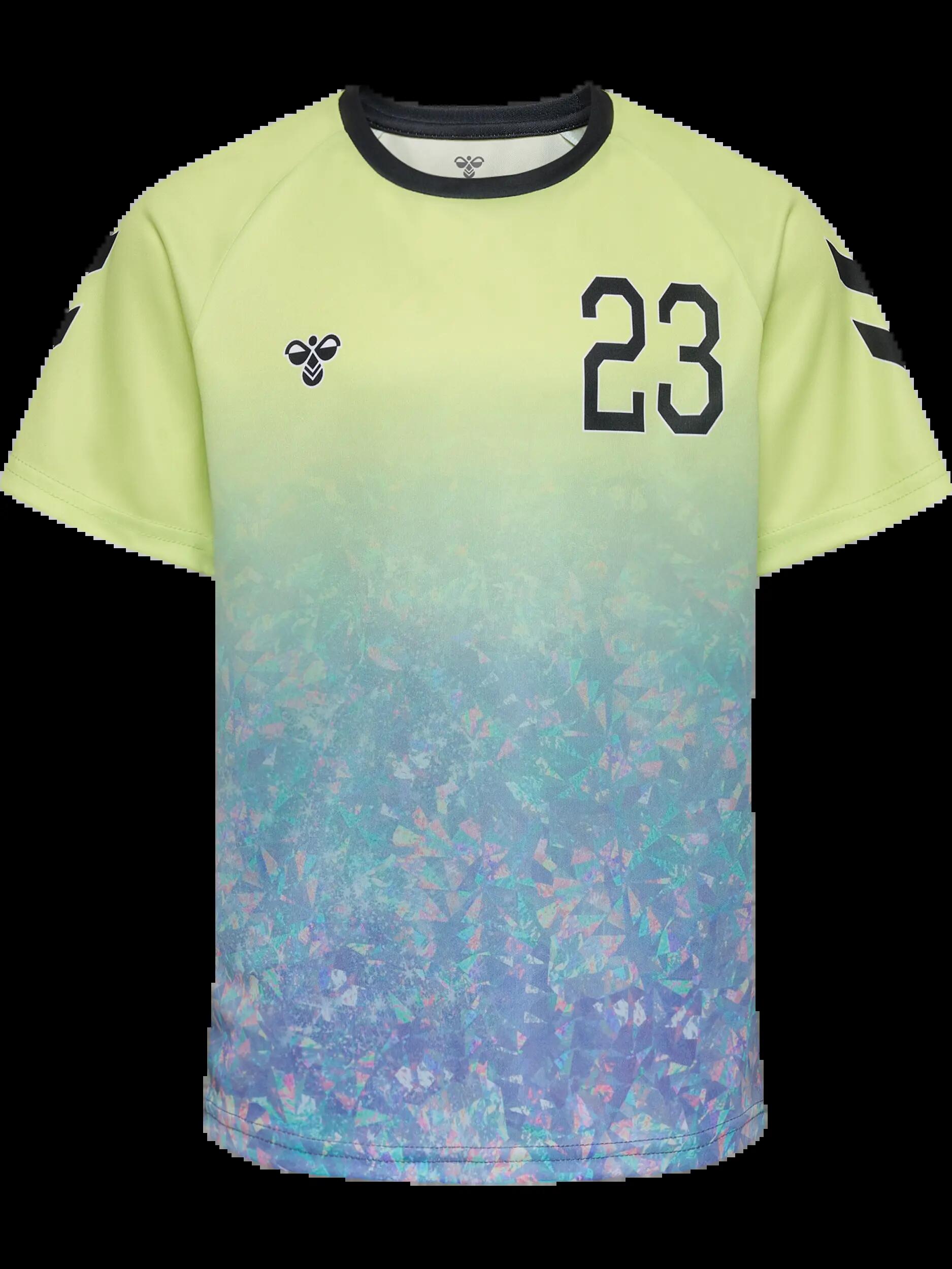 hummel hmlSHIMMER SET — set sportivo bambino in polyester con dettagli shimmer 3/4