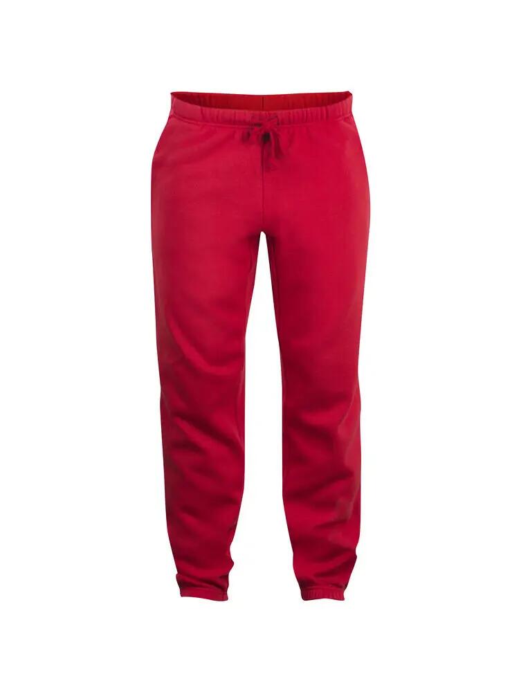 clique Basic Pants Junior — pantaloni in felpa, rosso 2/5