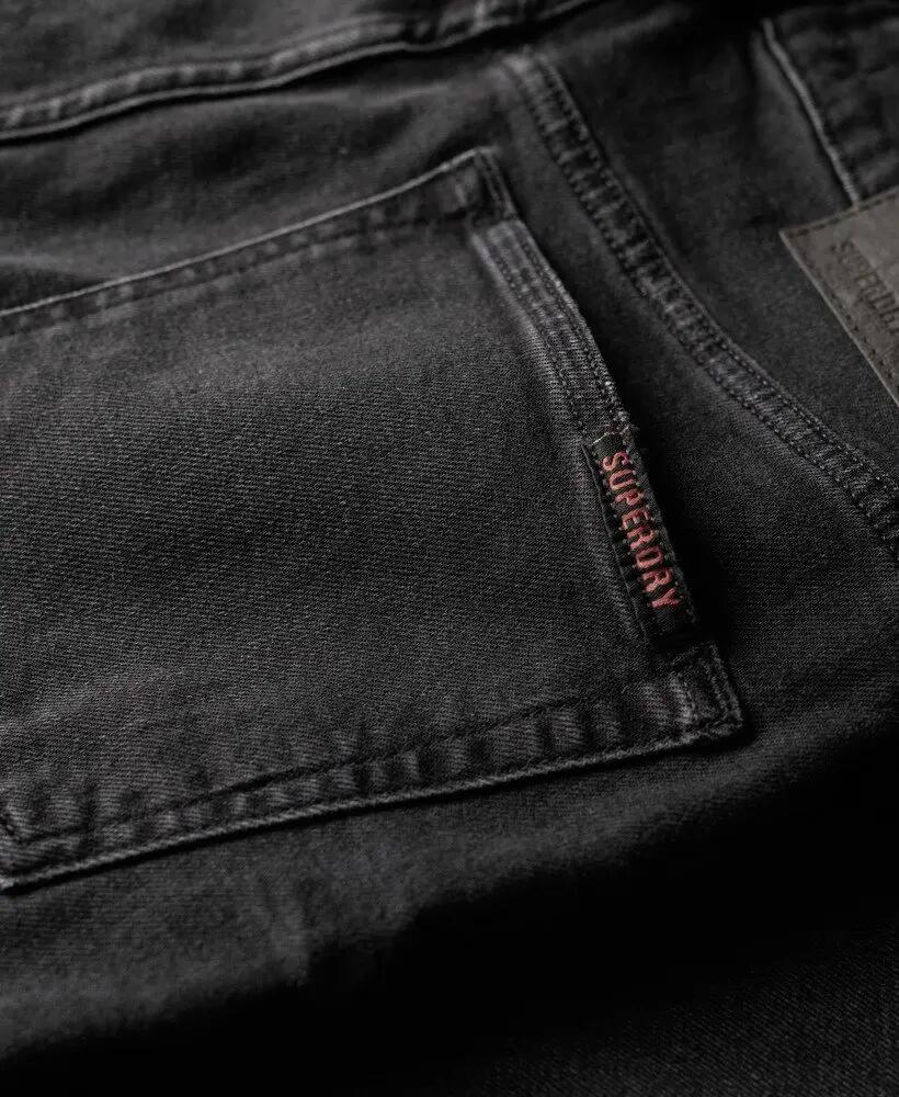 superdry Vintage Skinny Jeans Venom Used Black 6/7