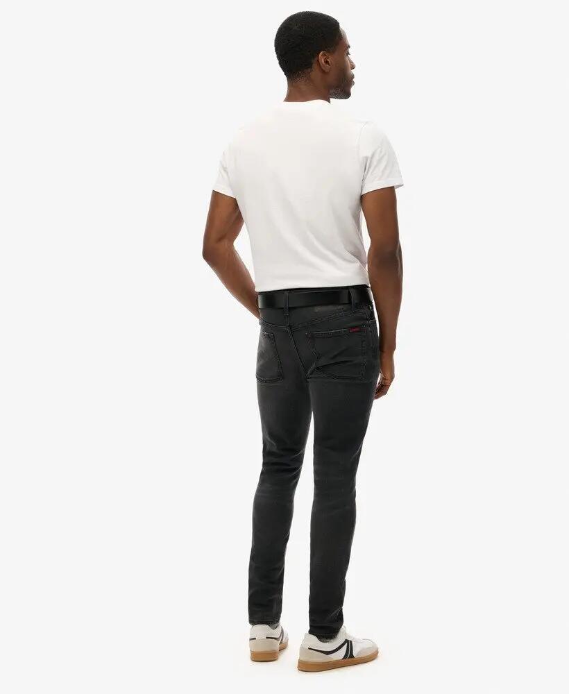 superdry Vintage Skinny Jeans Venom Used Black 5/7