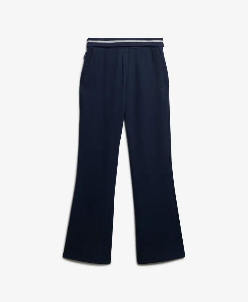 superdry Calças jogger flare low rise Athletic Essentials em algodão e 7/7