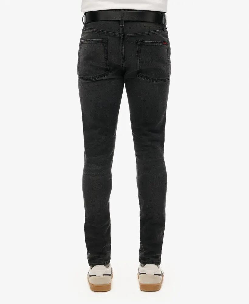 superdry Vintage Skinny Jeans Venom Used Black 3/7