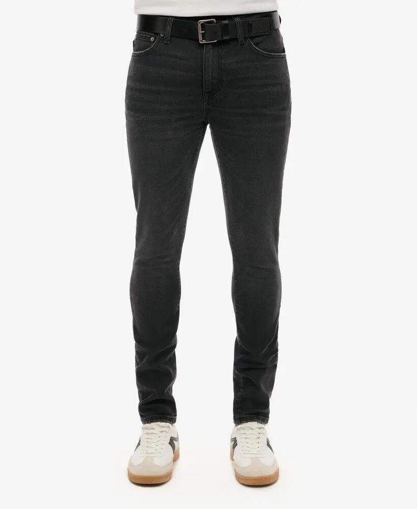 superdry Vintage Skinny Jeans Venom Used Black 2/7
