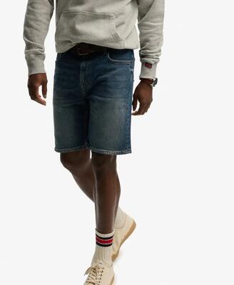 Superdry vintage straight shorts van 100% biologisch katoen