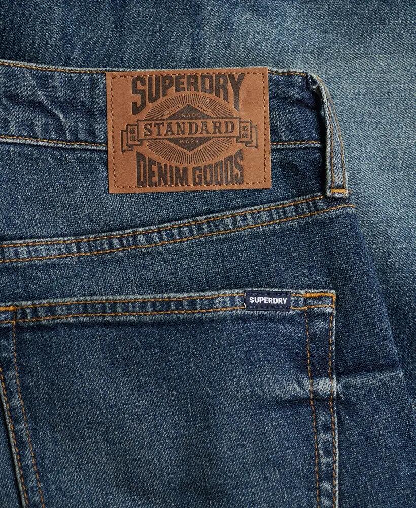 superdry Vintage Straight Shorts in denim Yokohama Dark Blue 7/7