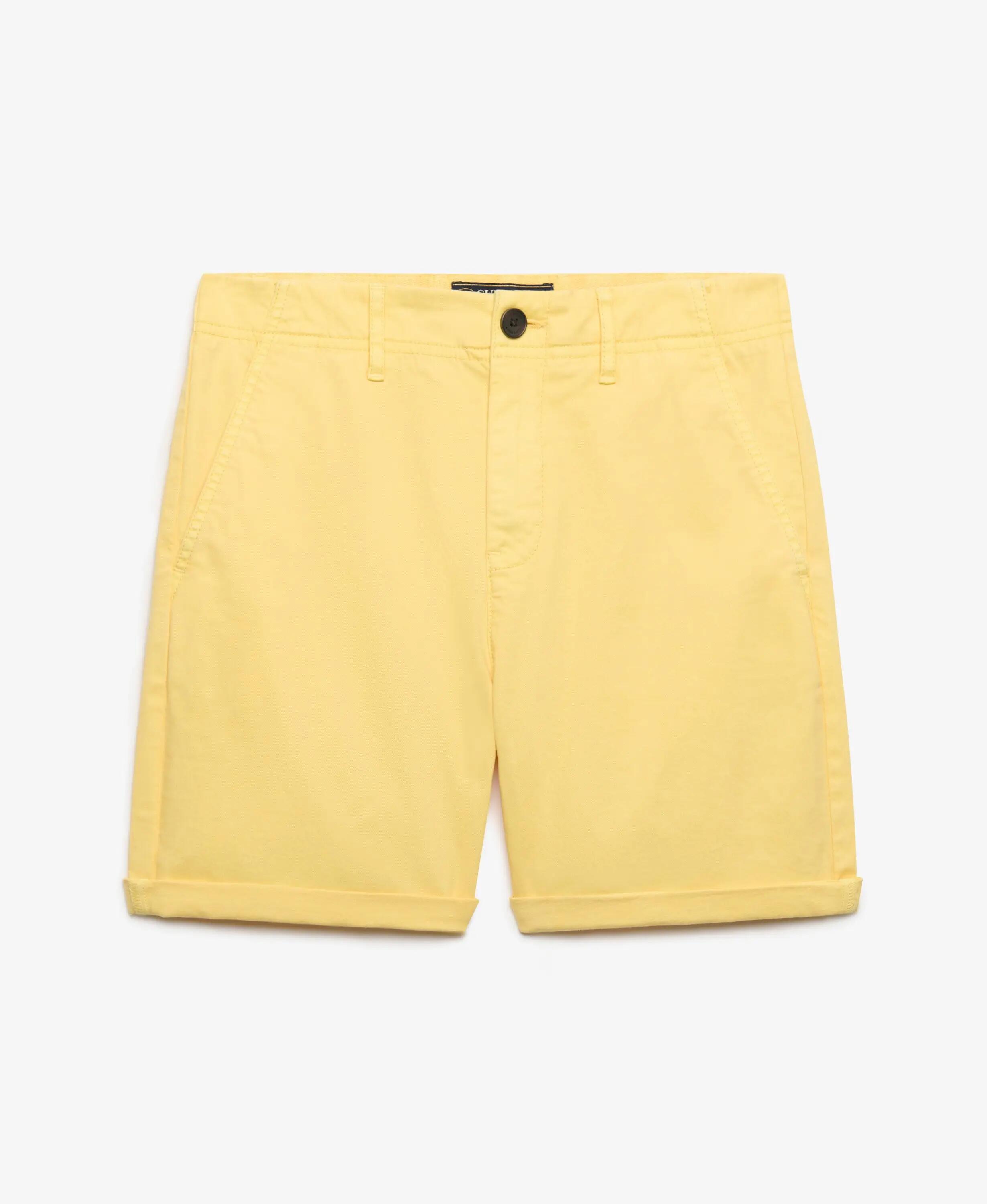 superdry Chino Shorts relax – 97% cotone, Golden Haze Yellow 7/7
