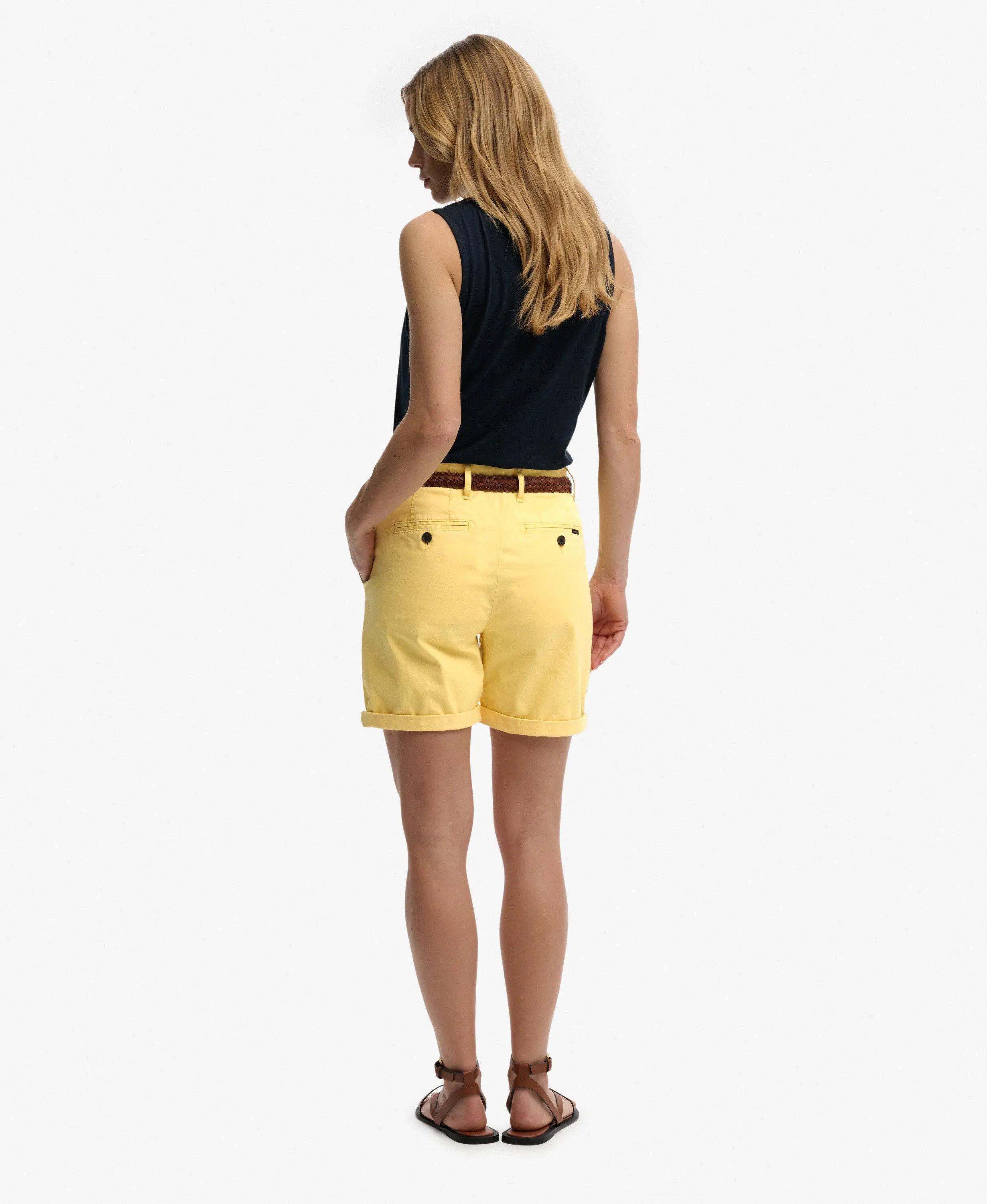 superdry Chino Shorts relax – 97% cotone, Golden Haze Yellow 6/7