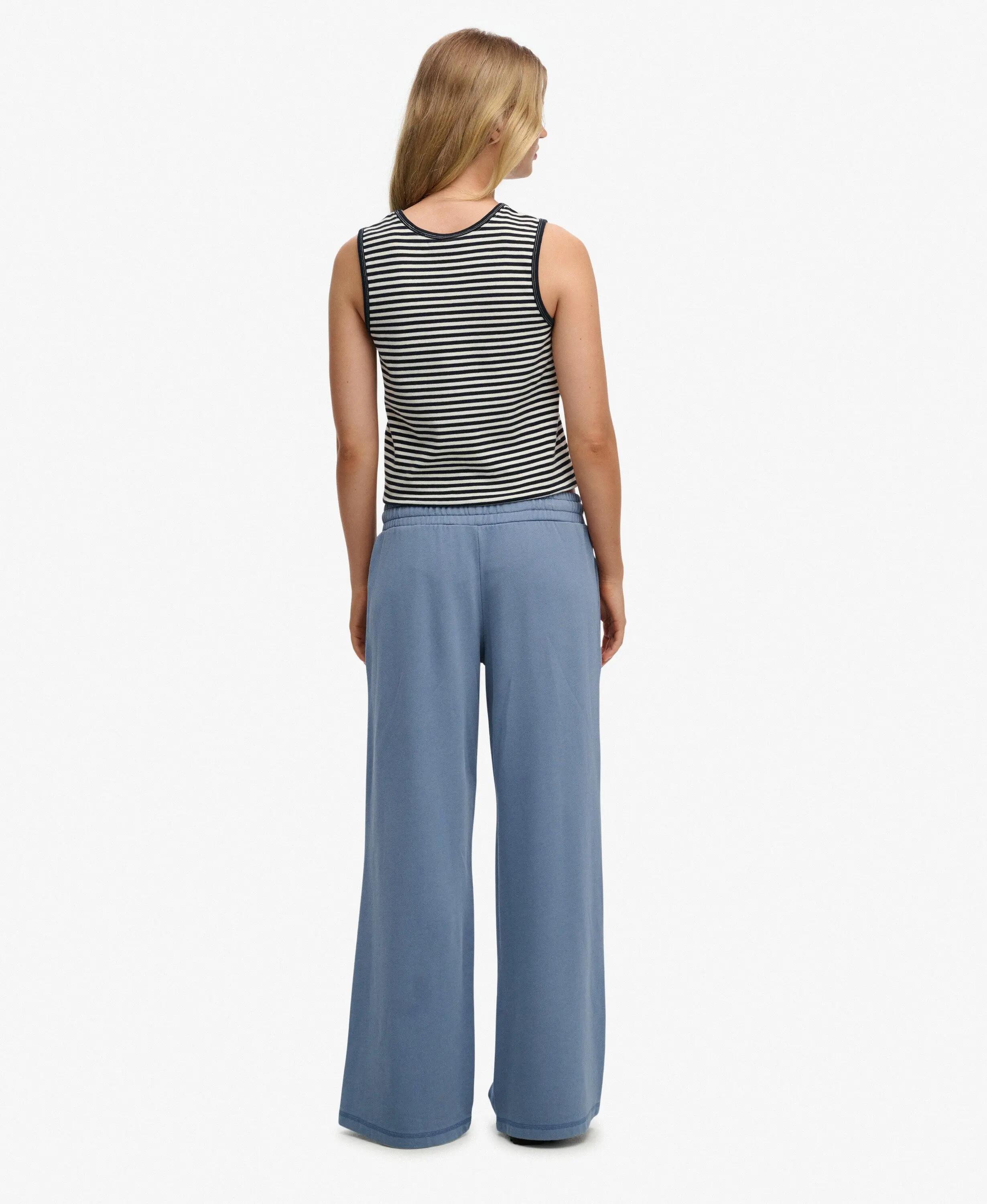superdry Pantalon jogger large Essential Logo en coton 5/7