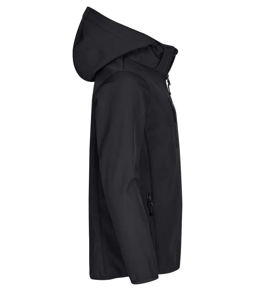 clique Classic Softshell Jacket Junior, 3 camadas, reciclada 4/4