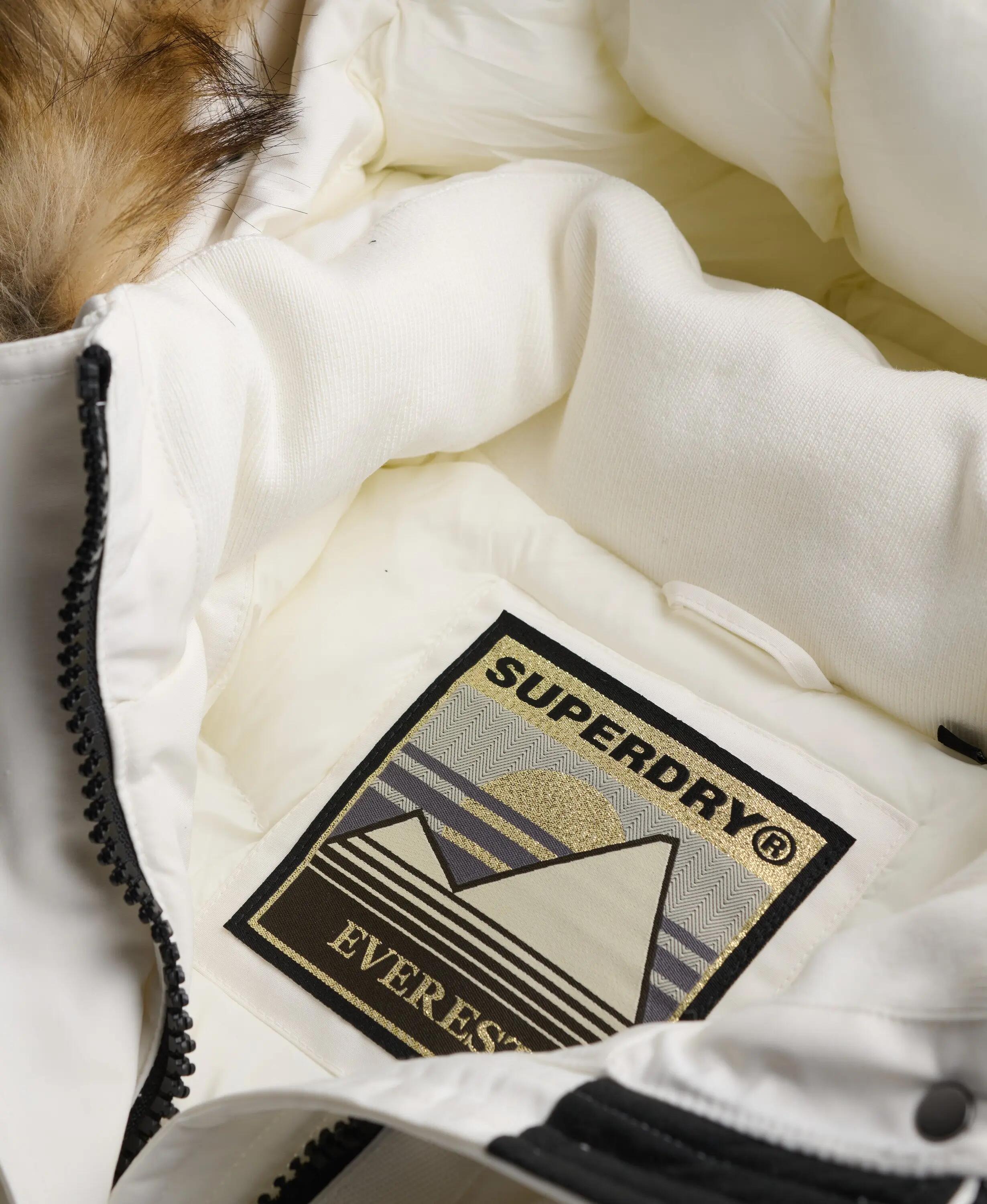 superdry Blusão Bomber Everest com Capuz e Pelo Sintético 7/7