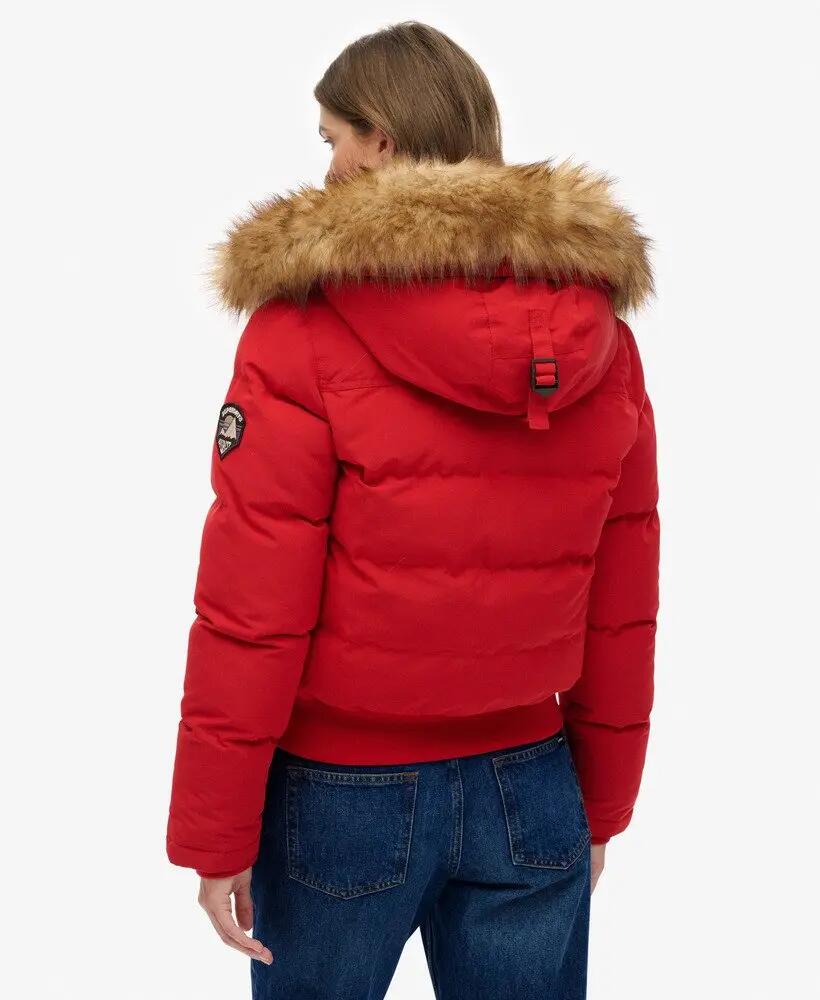 superdry Everest Kapuzen-Bomberjacke Slim Fit aus recyceltem Polyester 7/7