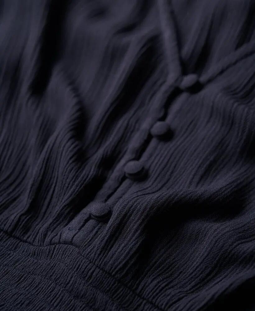superdry Tuta corta Beach maniche corte in viscosa leggera – ECLIPSE NAVY 7/7