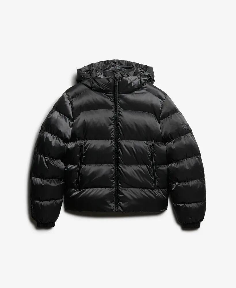 superdry Piumino Sportivo con Cappuccio - Slim e Idrorepellente 7/7
