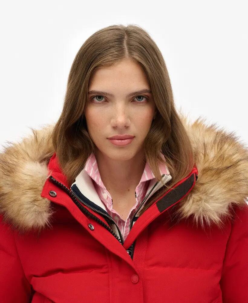 superdry Everest Kapuzen-Bomberjacke Slim Fit aus recyceltem Polyester 5/7