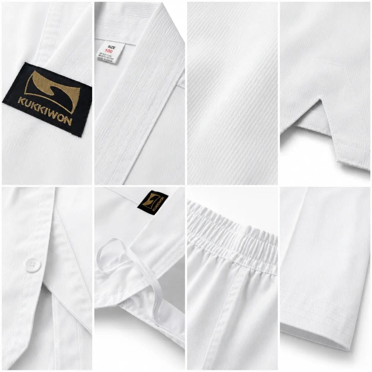 Dobok do Taekwondo standard bluza spodnie pas MOOTO 3/7