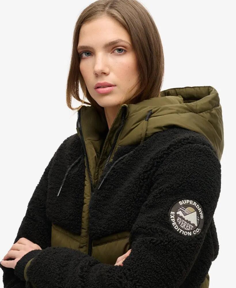 superdry Everest Bomber Hybrid Jacket – Bomber feminino em poliéster 3/7