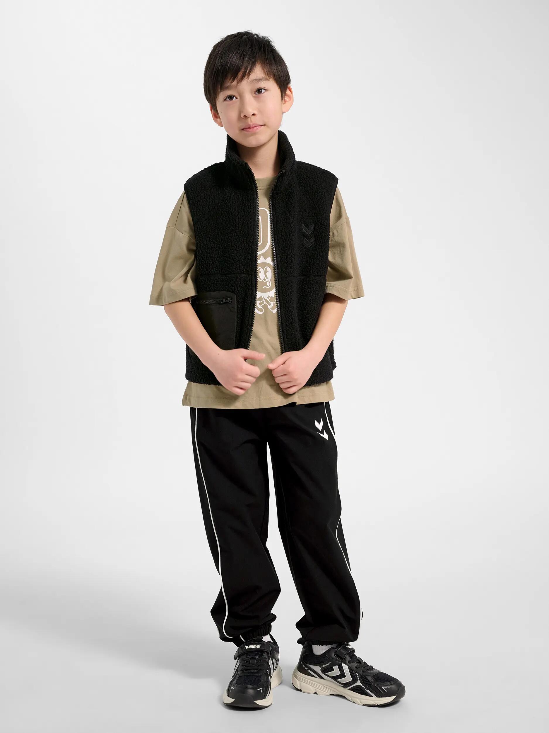 hummel hmlJR MARTINI FLEECE ZIP VEST colete polar infantil 4/10