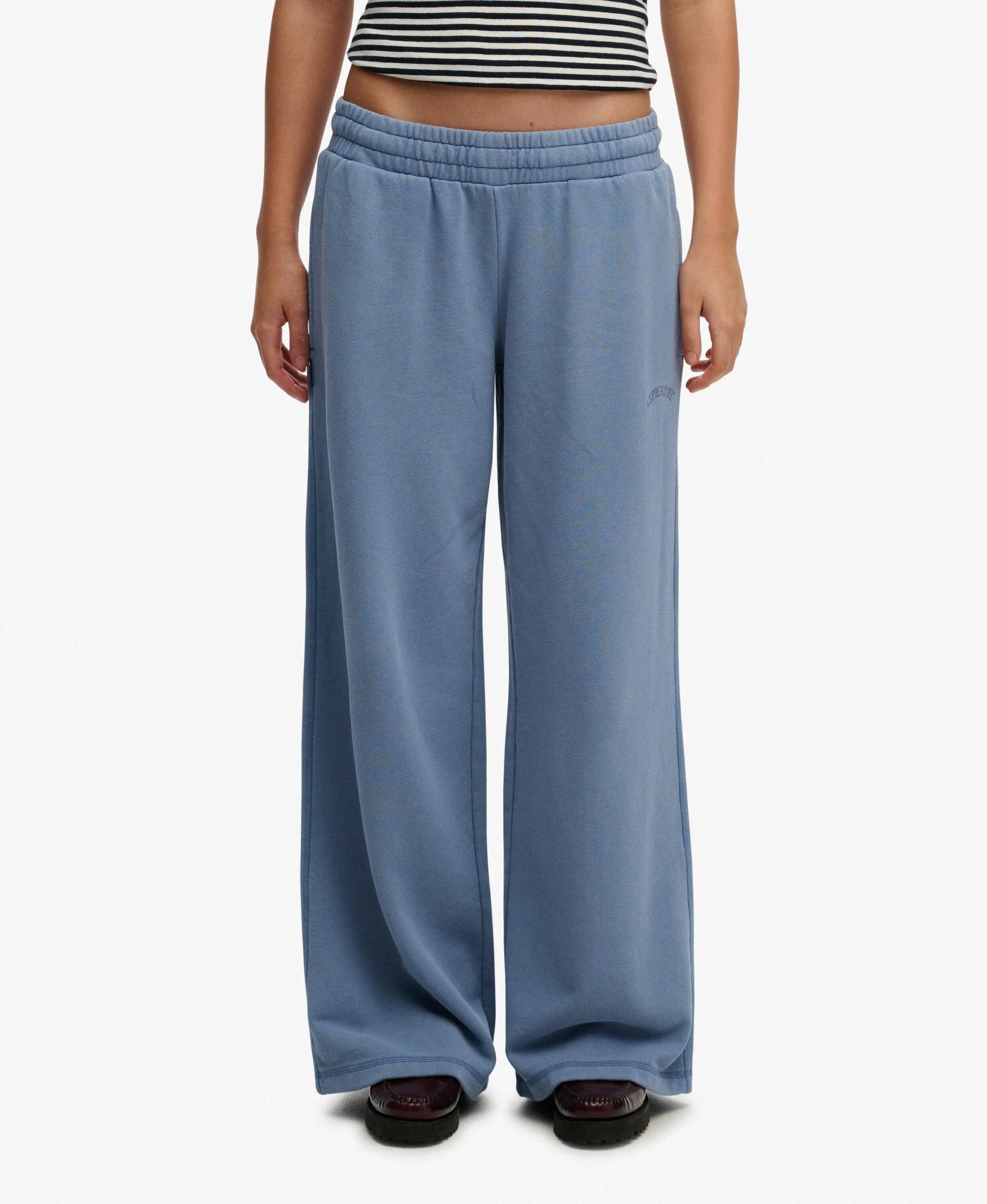 superdry Pantalon jogger large Essential Logo en coton 2/7
