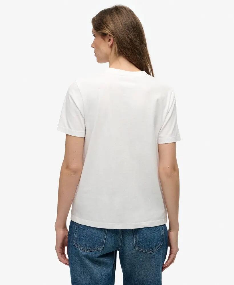 superdry Essential Logo geborduurd T‑shirt van biologisch katoen 5/5